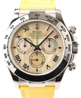 Rolex Daytona 116519NR 40mm White gold Yellow