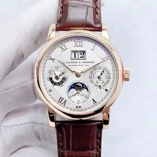 A. Lange & Söhne Langematik 310.032 38.5mm Rose gold Silver