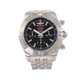 Breitling Chronomat A44360 44mm Stainless steel Black