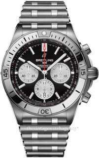 Breitling Chronomat AB0134101B1A1 Stainless steel Black