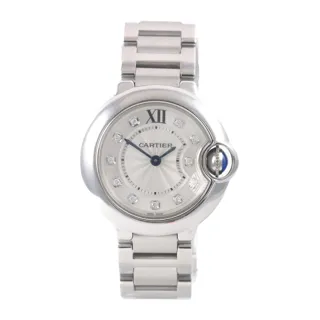 Cartier Ballon Bleu 28mm WE902073 28mm Stainless steel Silver