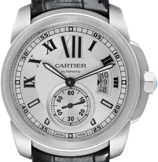 Cartier Calibre de Cartier W7100037 Stainless steel Silver