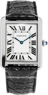 Cartier Tank Solo W5200003 Stainless steel Silver