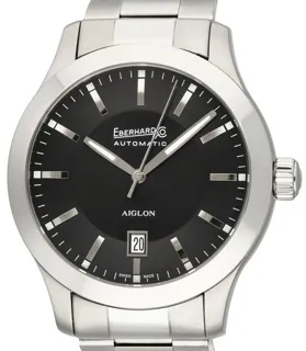 Eberhard & Co. Aiglon 41030 41mm Stainless steel Black