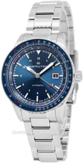 Hamilton Khaki Aviation H76645140 Stainless steel Blue