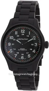 Hamilton Khaki Field H70665130 Titanium Black