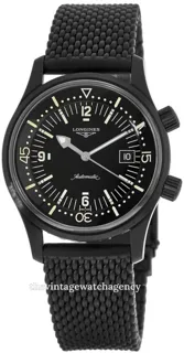 Longines Heritage L37742509 42mm PVD Black