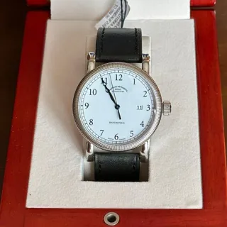 Mühle Glashütte Teutonia M1-08-01-LB 42mm Stainless steel White