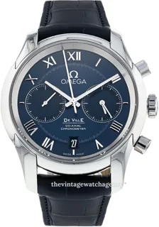 Omega De Ville Co-Axial 431.13.42.51.03.001 Stainless steel Blue