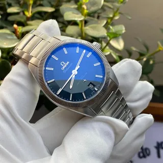 Omega Globemaster 130.30.39.21.03.001 39mm Stainless steel Blue