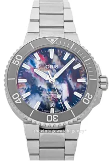 Oris Aquis Date 01 733 7766 4150-Set Stainless steel Multi-colored