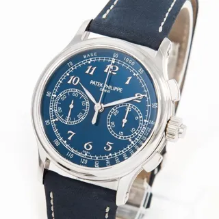 Patek Philippe Split-Seconds Chronograph 5370P-011 41mm Platinum Blue