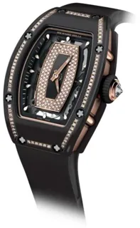 Richard Mille RM 07 RM07-01 45.66mm Carbon fiber Skeletonized