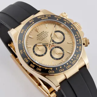 Rolex Daytona 126518LN-0010 Ceramic and Yellow gold Champagne