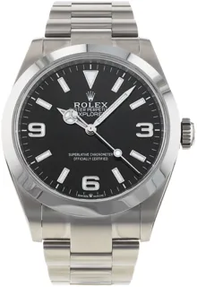 Rolex Explorer 224270 Stainless steel Black