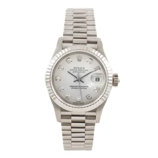 Rolex Lady-Datejust 79179G 26mm 18k white gold