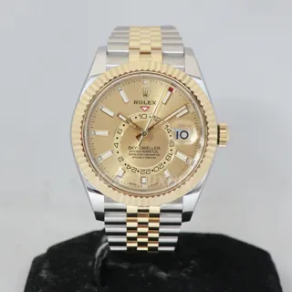 Rolex Sky-Dweller 326933 Stainless steel and 18k yellow gold Golden