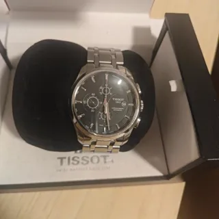 Tissot Couturier T035.627.11.051.00 43mm Stainless steel Black