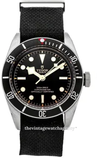 Tudor Black Bay M79230N-0005 Stainless steel Black