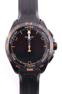 Tissot T121420A Titanium Black and Orange