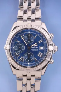 Breitling Crosswind A13355 Stainless steel Blue