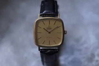 Omega De Ville 191.0045 Gold-plated Champagne