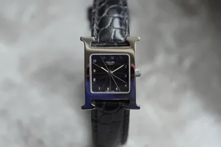 Hermès Heure H HH1.210 Stainless steel Noir