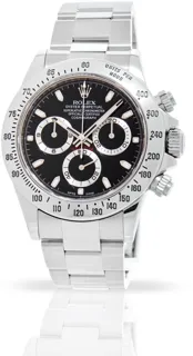 Rolex Daytona 116520 40mm Stainless steel Black