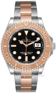 Rolex Yacht-Master 116621-0002 Rose gold and Stainless steel Black