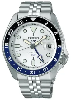 Seiko 5 Sports SBSC017 42.5mm Stainless steel White