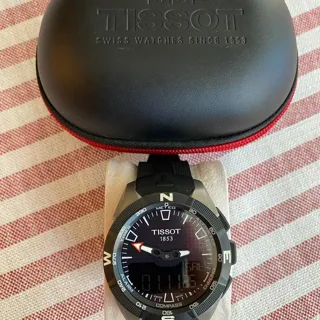 Tissot Touch T110.420.47.051.01 45mm Ceramic and Titanium Black