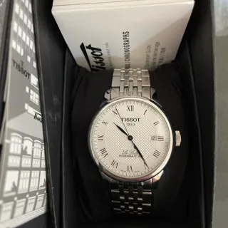 Tissot Le Locle T41.1.483.33 39mm Stainless steel Silver