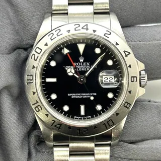 Rolex Explorer II 16570 ( II 16570 ) 40mm Stainless steel Black