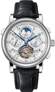 A. Lange & Söhne Tourbograph Perpetual "Pour le Mérite" 706.025FE Platinum Silver