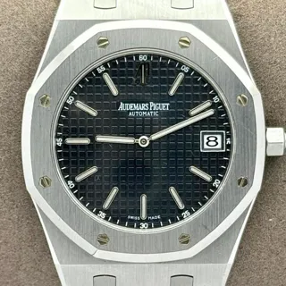 Audemars Piguet Royal Oak 15202ST.OO.0944ST.03 39mm Stainless steel Blue