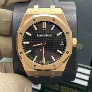 Audemars Piguet Royal Oak 15500OR.OO.D002CR.01 41mm Rose gold Black