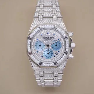 Audemars Piguet Royal Oak 25978BC.ZZ.1190BC.01 39mm White gold White