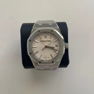 Audemars Piguet Royal Oak Selfwinding 15550ST.OO.1356ST.01 ( OAK  ) 37mm Stainless steel White