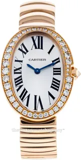 Cartier Baignoire Small Model WB520002 18k rose gold Silver