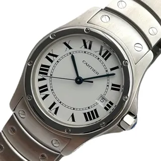 Cartier Cougar W20027K1 27mm Stainless steel White