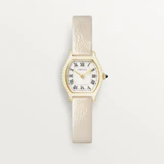 Cartier Tortue WGTO0009 26.15mm Yellow gold White