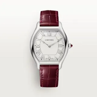 Cartier Tortue WGTO0008 41.1mm Platinum Silver