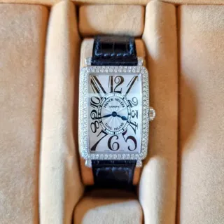 Franck Muller Long Island 952 QZ D 26mm White gold