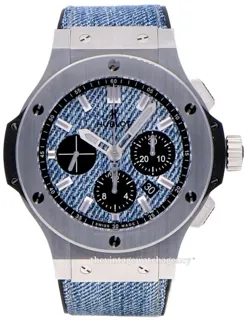 Hublot Big Bang 301.QX.2740.NR.JEANS16 44.5mm black carbon blue