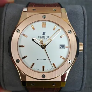 Hublot Classic Fusion 511.OX.2610.LR 45mm Rose gold White