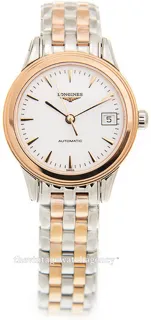 Longines Flagship L4.274.3.92.7 26mm Stainless steel White