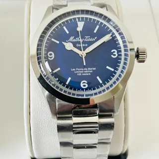 Mathey-Tissot H369ABU 36mm Stainless steel Blue