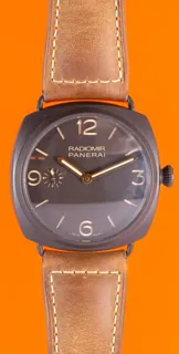 Panerai Radiomir 3 Days 47mm PAM 00504 47mm Ceramic Brown