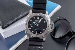 Panerai Submersible PAM 01229 44mm Stainless steel Black