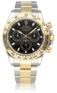 Rolex Daytona 116503 Yellow gold Black